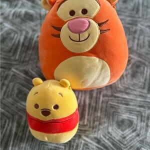 Cuddly Disney Tiger and Pooh Squishmallows